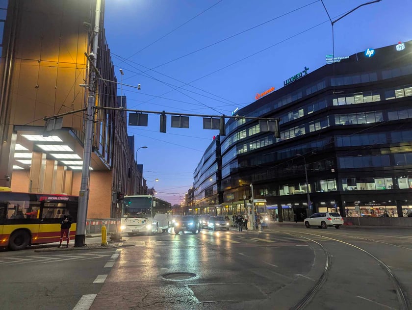 Zderzenie dwóch tramwajów na placu Dominikańskim we Wrocławiu