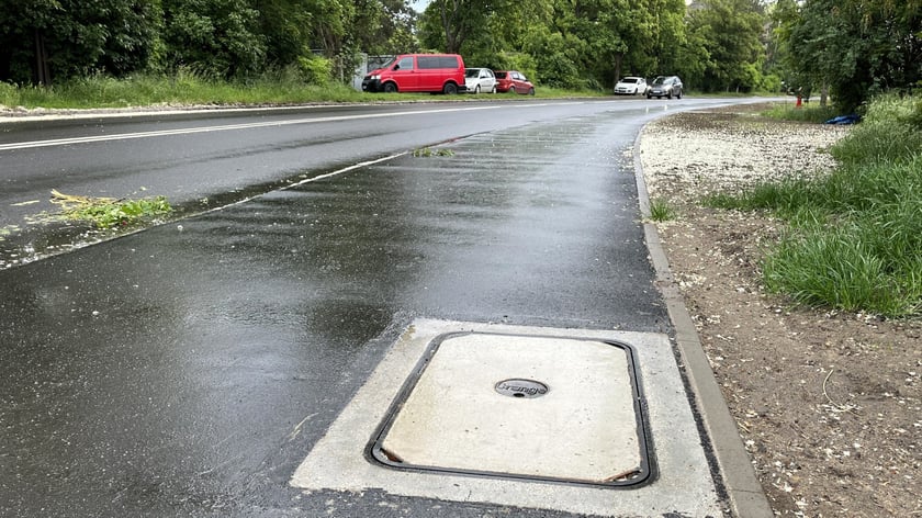 Nowy chodnik na ulicy Mościckiego&nbsp;