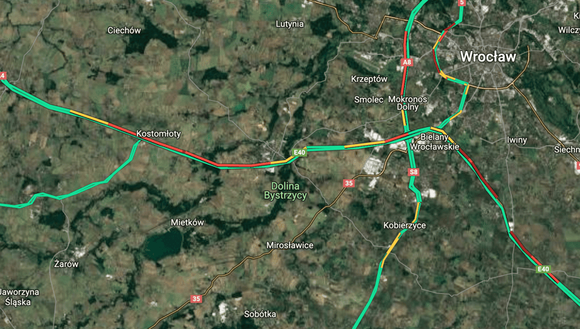 Korek na A4