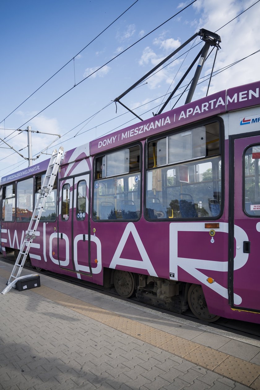 Awaria tramwaju na pl. Jana Pawła II