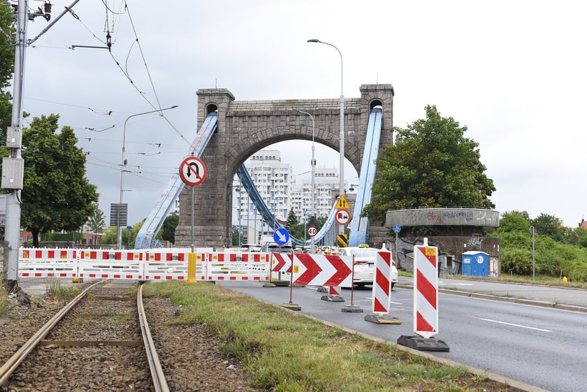 Od soboty 12 lipca, zmiany przy moście Grunwaldzkim