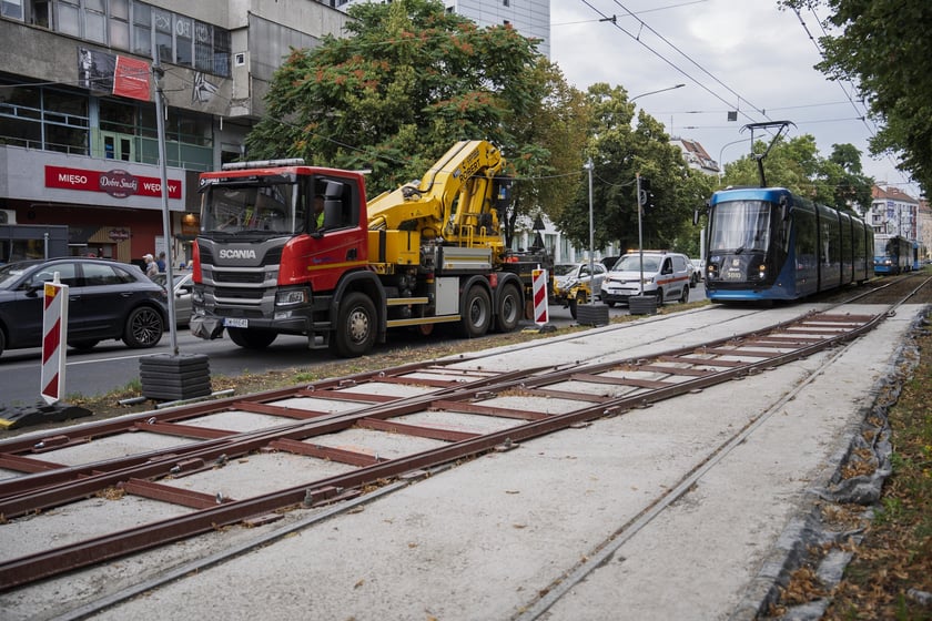 Wykolejenie tramwaju na Powstańców Śląskich / Jastrzębia - 31 lipca 2025 r.