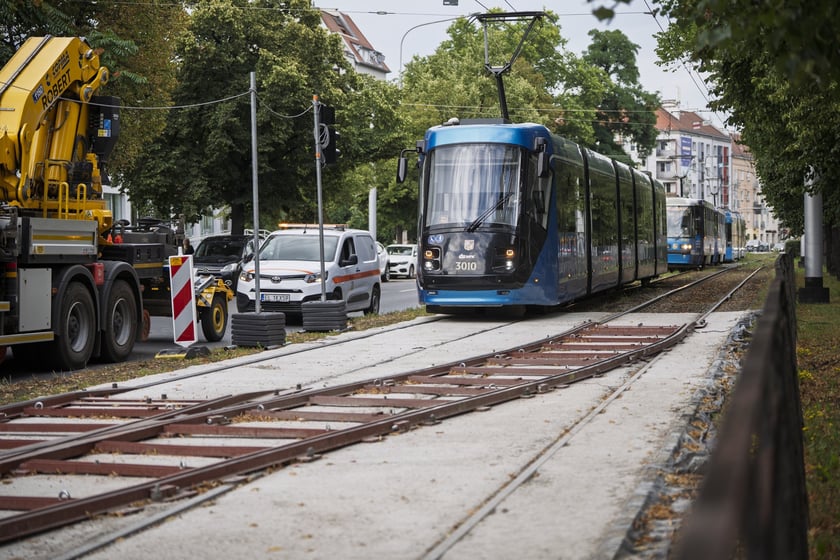 Wykolejenie tramwaju na Powstańców Śląskich / Jastrzębia - 31 lipca 2025 r.