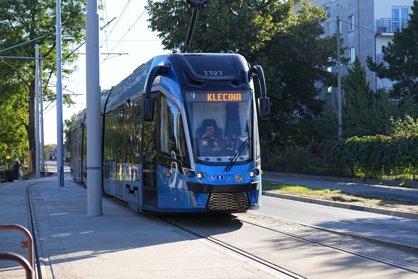 Budowa mijanki na ul. Przyjaźni, stan z dnia 20 września 2025 r.