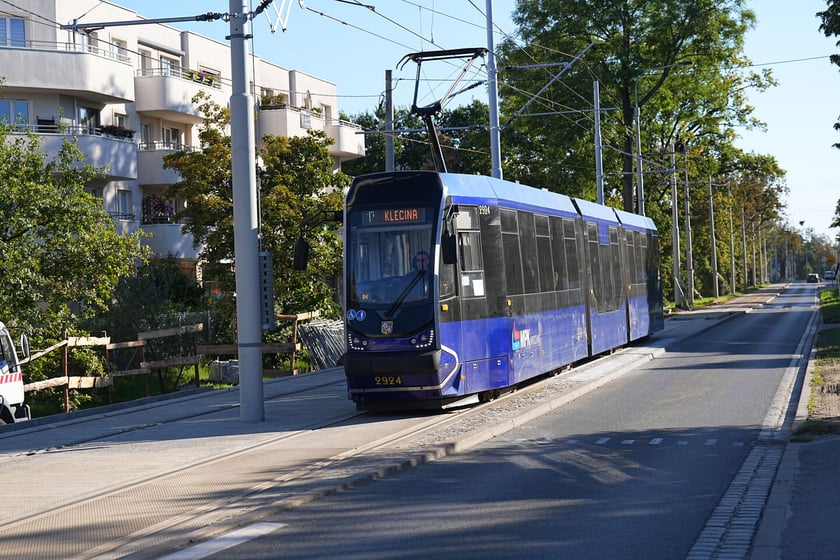 Budowa mijanki na ul. Przyjaźni, stan z dnia 20 września 2025 r.