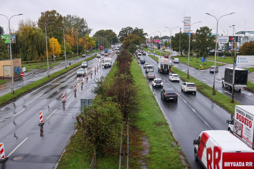 Remont na Krzywoustego. Wrocław, 06.10.2025