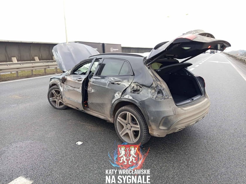 Wypadek na AOW - 4 grudnia