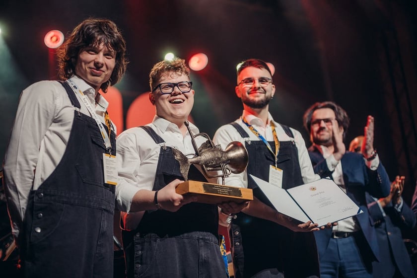 Gala Otwarcia 62. festiwalu Jazz nad Odrą. Wrocław, 22.04.2026. Na zdjęciu Michał Modrzyński Trio.
