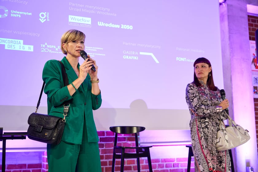 Katarzyna Szymczak-Pomianowska i Marzana Horak, 30. Wystawa Wrocławskiej Grafiki Użytkowej, wernisaż 7 lipca 2026