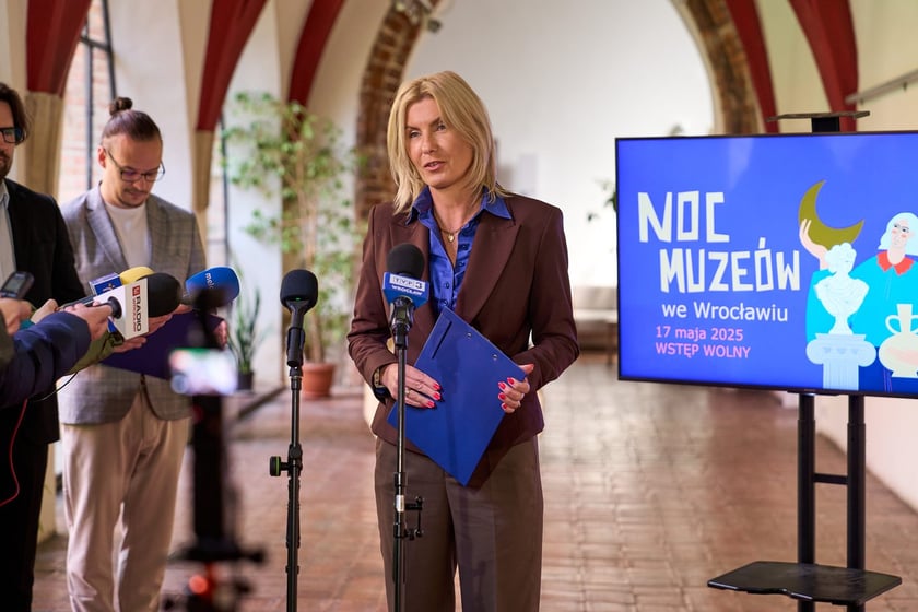 Konferencja wok&oacute;ł Nocy Muze&oacute;w 2025 &ndash; wiceprezydent Renata Granowska