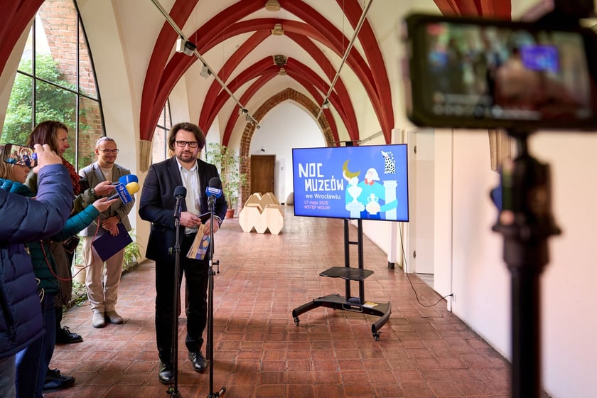 Konferencja wok&oacute;ł Nocy Muze&oacute;w 2025 &ndash; Jarosław Perduta, dyrektor Departamentu Kultury i Sportu