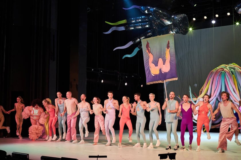 próba prasowa do spektaklu ?Priscilla Królowa Pustyni. Musical? w Capitolu