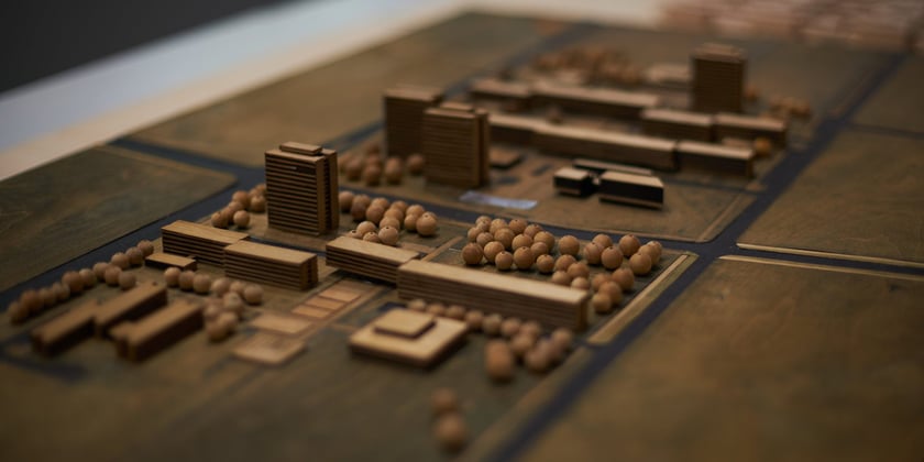 Wystawa "Układanka. Projekty i realizacje Leszka Zdeka"