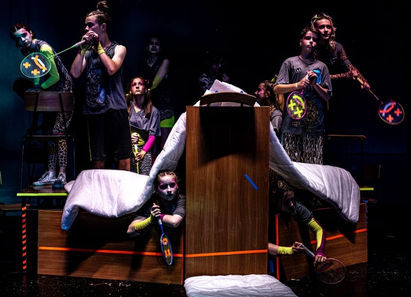 Spektakl grupy ROBIMY we Wrocławkim Teatrze Lalek