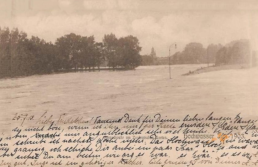 Powódź w przedwojennym Wrocławiu. Lipiec 1903 roku
