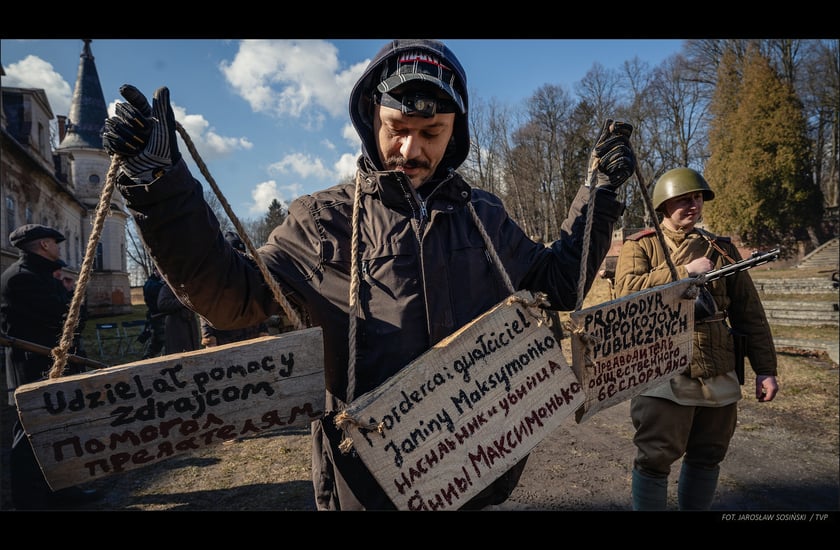 Plan zdjęciowy serialu "Erynie"