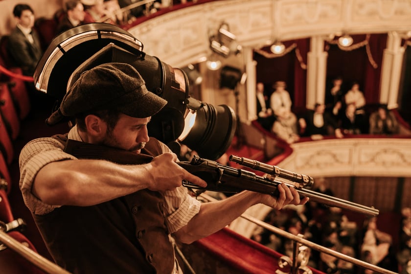 Kadr z filmu "Niebezpieczni Dźentelmeni"