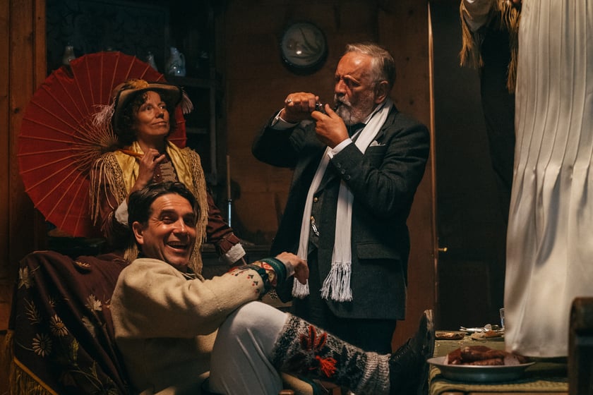 Kadr z filmu "Niebezpieczni Dźentelmeni"