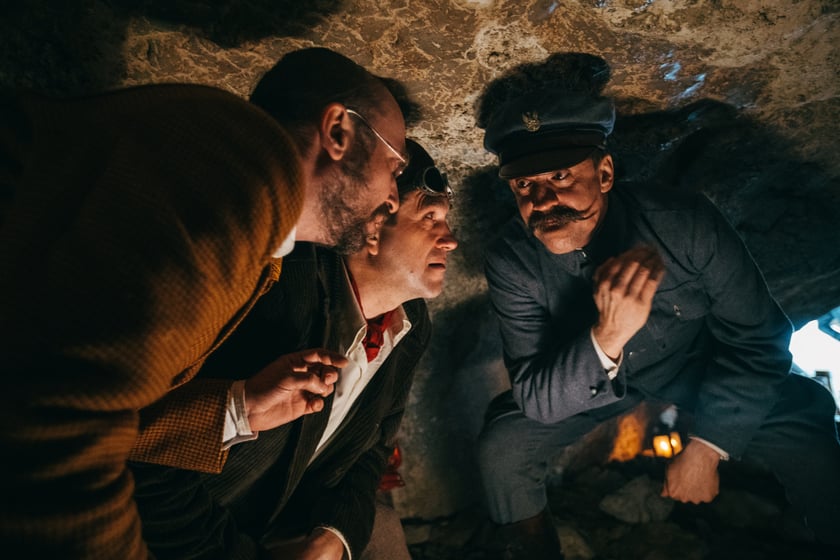 Kadr z filmu "Niebezpieczni Dźentelmeni"