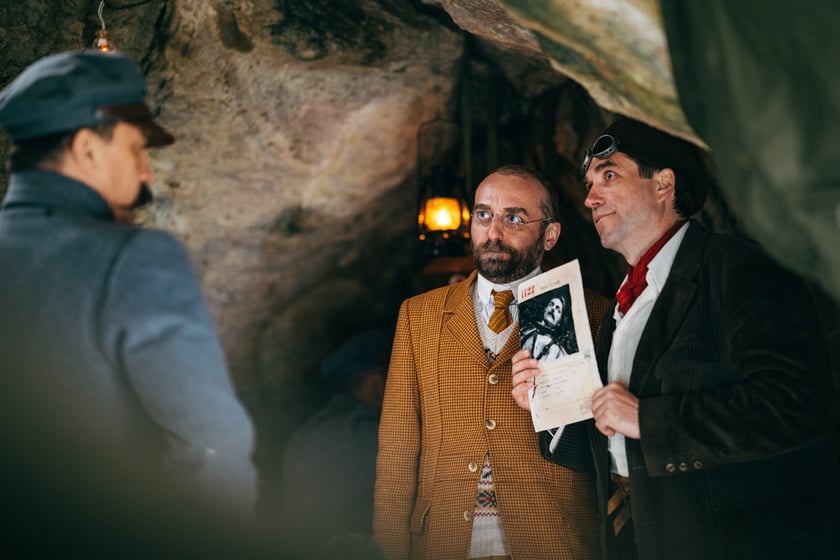 Kadr z filmu "Niebezpieczni Dźentelmeni"