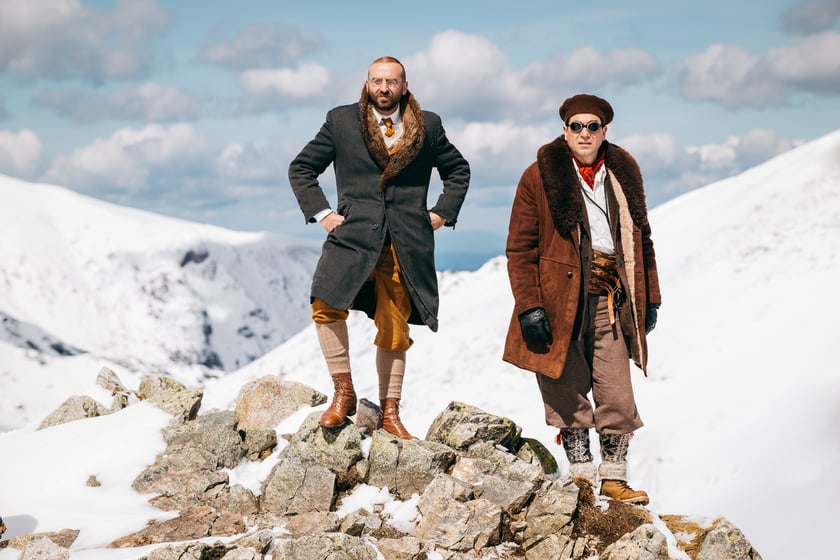 Kadr z filmu "Niebezpieczni Dźentelmeni"