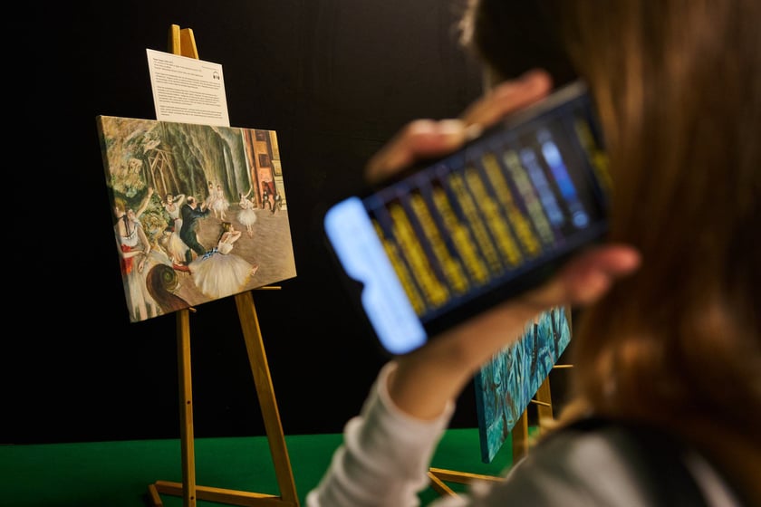 Zdjęcia wystawy "Impresjoniści" w IASE przy Hali Stulecia