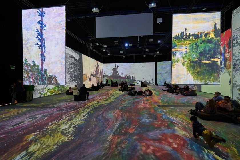 Zdjęcia wystawy "Impresjoniści" w IASE przy Hali Stulecia