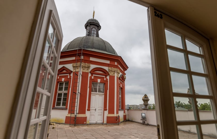 Widok z tarasu Ossolineum&nbsp;