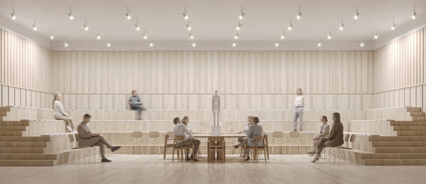Wizualizacja Muzeum Książąt Lubomirskich-audytorium