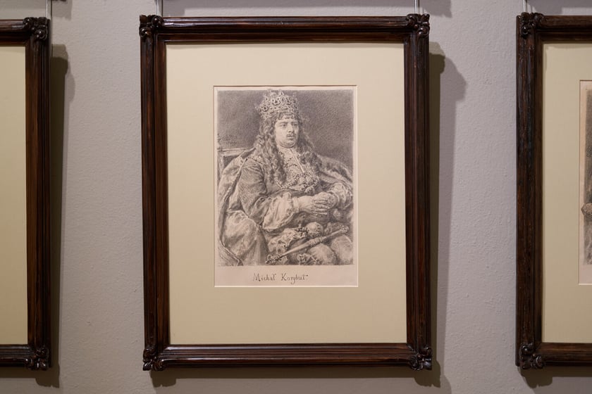 Wystawa &bdquo;Poczet kr&oacute;l&oacute;w polskich&rdquo; Jana Matejki w Muzeum Narodowym we Wrocławiu - Michał Korybut Wiśniowiecki