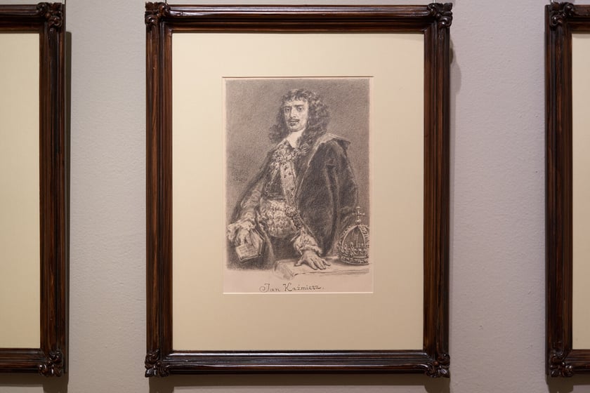 Wystawa &bdquo;Poczet kr&oacute;l&oacute;w polskich&rdquo; Jana Matejki w Muzeum Narodowym we Wrocławiu - Jan Kazimierz