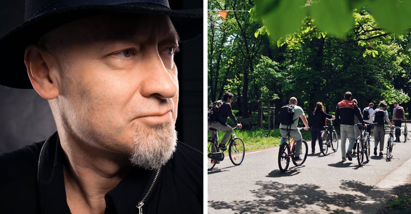 Z lewej: Mariusz Kiljan, z prawej: park Andersa