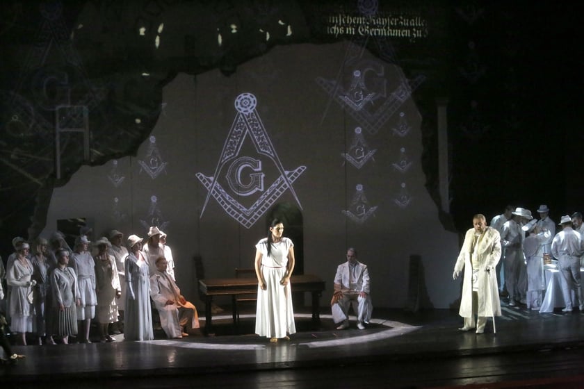 Spektakl &bdquo;Czarodziejski flet w Breslau&rdquo; na scenie Opery Wrocławskiej