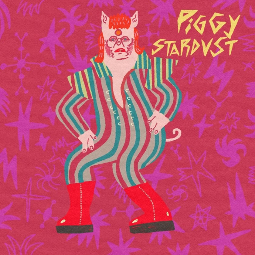Projekt Gosi Kulik. Ikony popkultury jako świnie