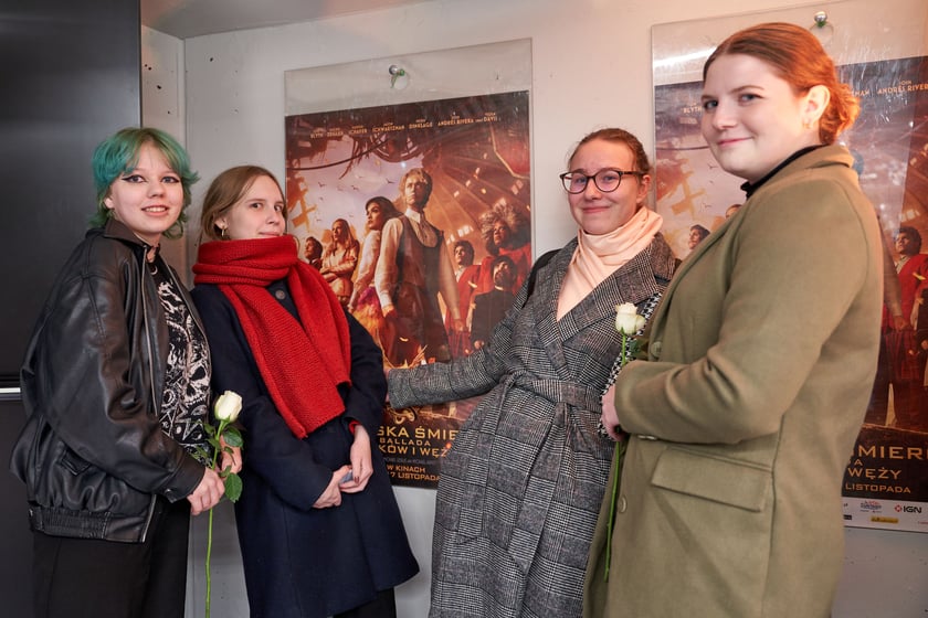 Prapremiera wrocławska filmu "Igrzyska śmierci: Ballada ptaków i węży", 13 listopada 2023, kino Nowe Horyzonty