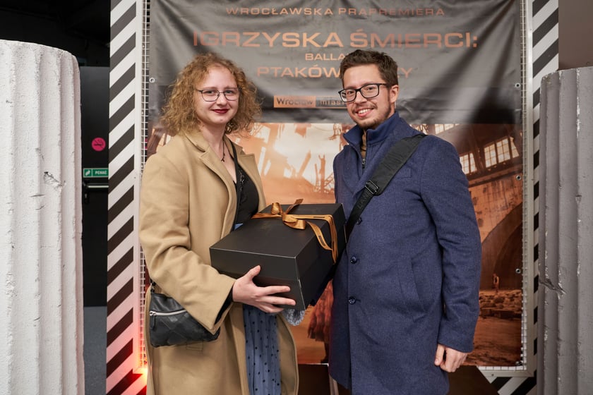 Prapremiera wrocławska filmu "Igrzyska śmierci: Ballada ptaków i węży", 13 listopada 2023, kino Nowe Horyzonty