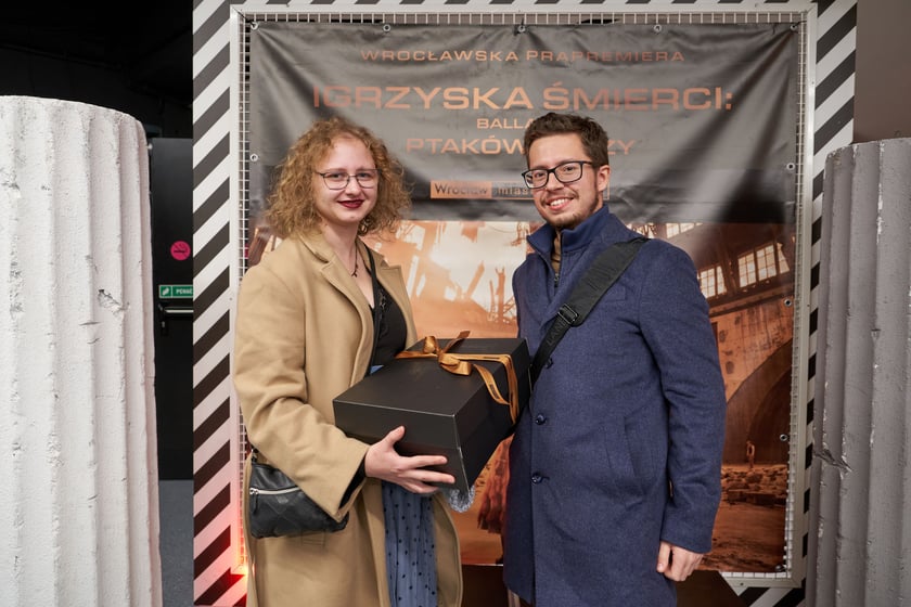 Prapremiera wrocławska filmu "Igrzyska śmierci: Ballada ptaków i węży", 13 listopada 2023, kino Nowe Horyzonty