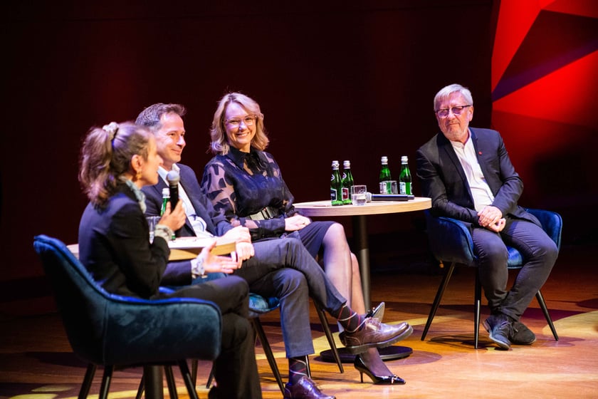 Zorganizowana w Narodowym Forum Muzyki debata pt. Biznes w kulturze - kultura w biznesie