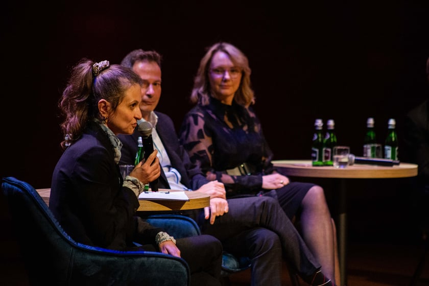 Zorganizowana w Narodowym Forum Muzyki debata pt. Biznes w kulturze - kultura w biznesie