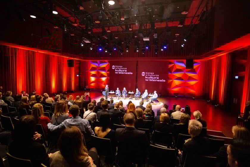 Zorganizowana w Narodowym Forum Muzyki debata pt. Biznes w kulturze - kultura w biznesie