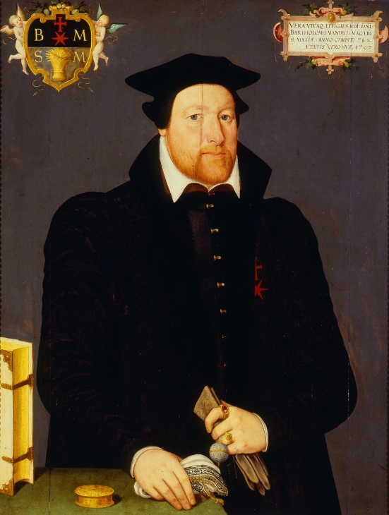 Autor nieznany, portret Bartholomusa Mandla