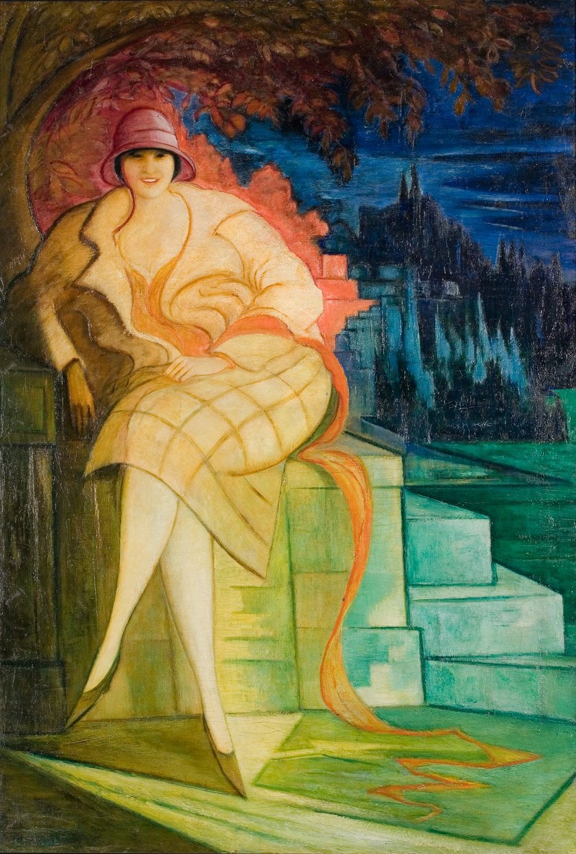Leon Chwistek, Portret żony