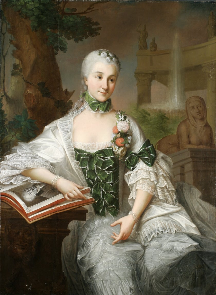 Marcello Bacciarelli, Portret Izabeli Branickiej