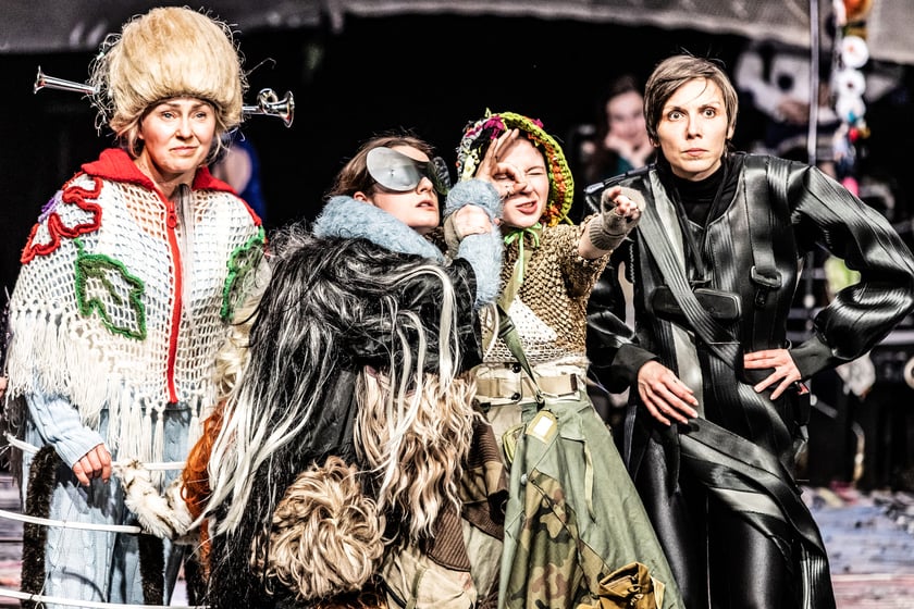 Spektakl "Trąbka do słuchania" we Wrocławskim Teatrze Wsp&oacute;łczesnym