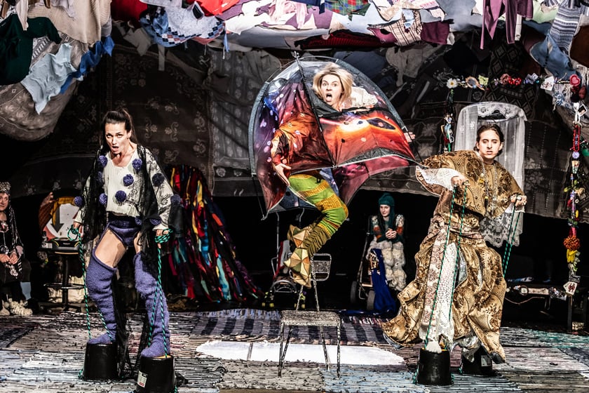 Spektakl "Trąbka do słuchania" we Wrocławskim Teatrze Wsp&oacute;łczesnym