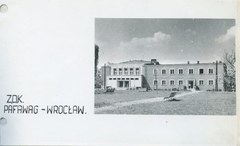 Zakładowy Dom Kultury Pafawag w latach 50.&nbsp;