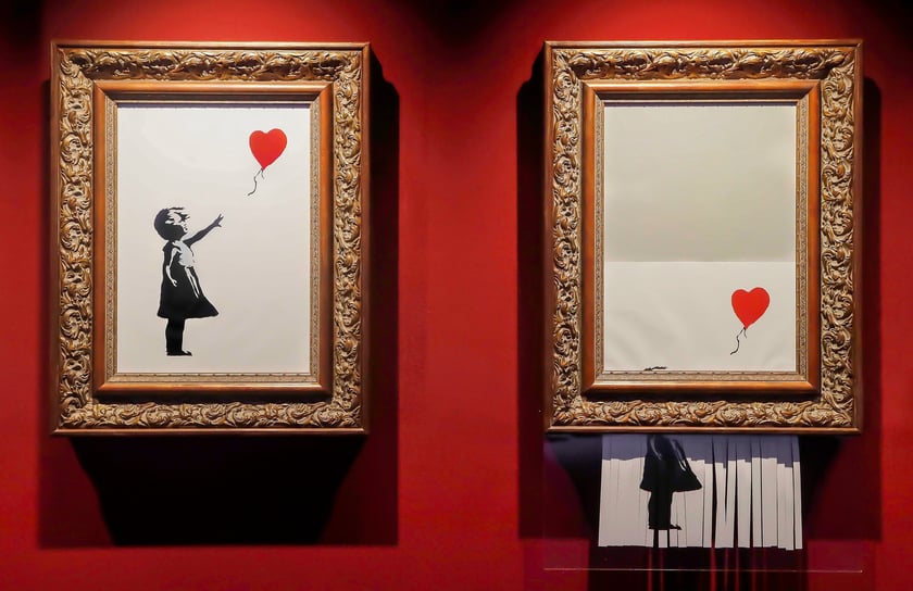 Z wystawy The Mystery of Banksy