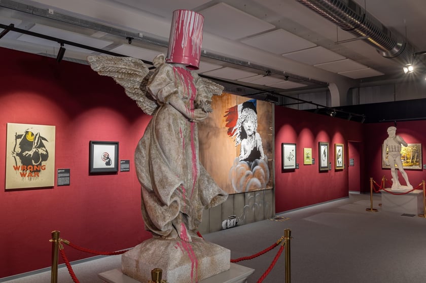 Z wystawy The Mystery of Banksy