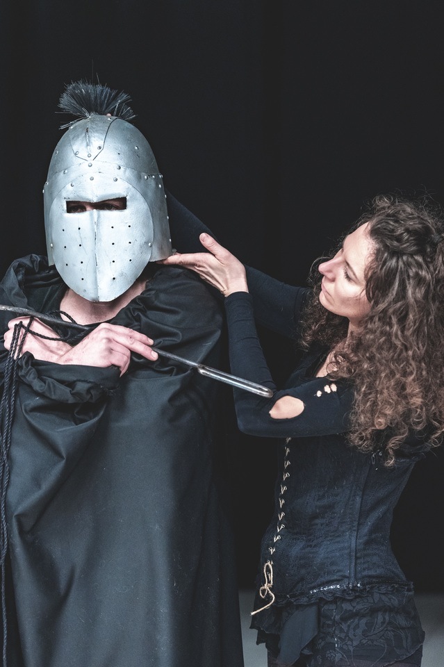 Nowy wrocławski teatr Enklawa &ndash; pr&oacute;by do spektaklu &bdquo;Ubu kr&oacute;l, czyli Polacy&rdquo;
