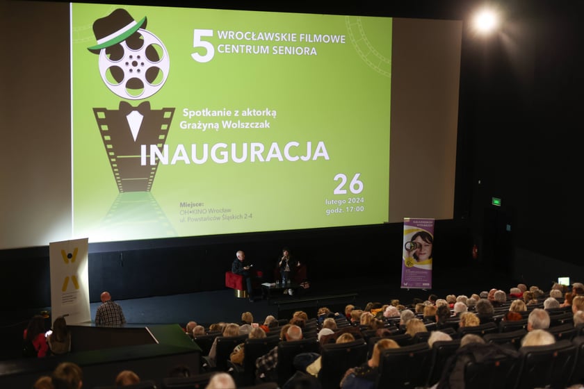 5. edycja Wrocławskiego Filmowego Centrum Seniora ruszyła dzisiaj, w poniedziałek, 26 lutego.